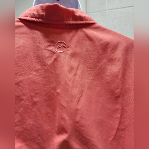 Magellan Fish Gear Shirt XL Salmon Relaxed Fit Laguna Madre Vented Short Sleeve - Picture 3 of 9